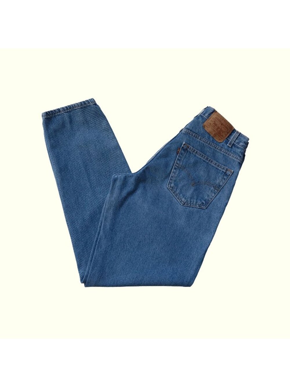LEVI'S VTG 90s RETRO 560 LOOSE FIT TAPERED LEG 100% COTTON BLUE JEANS SZ 31x34